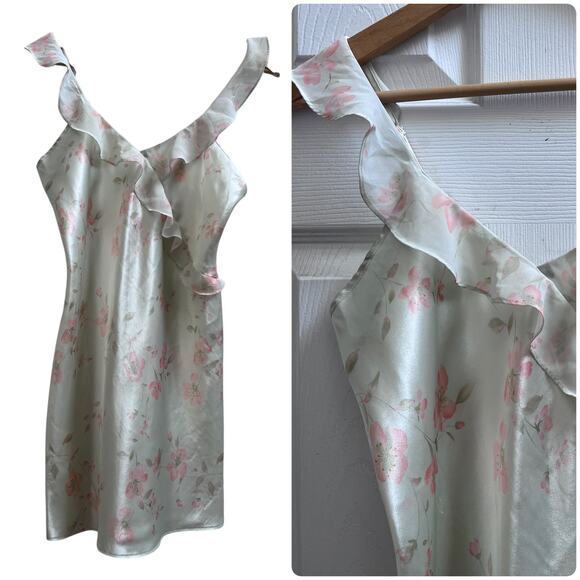 Morgan Intimates Other - Morgan Taylor Intimates Tiny Pull Camisole Chemise Nightgown Size Small